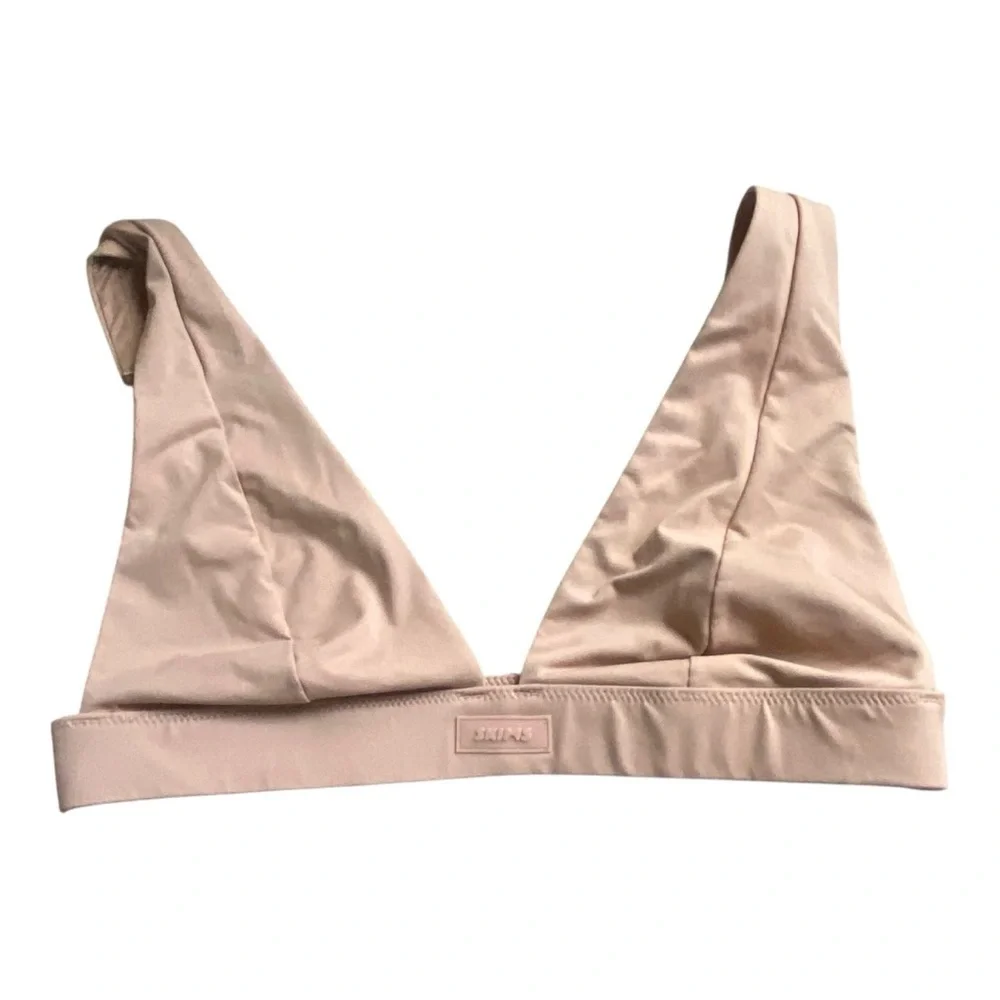Skims Swim Bikini Top Sz L Nude